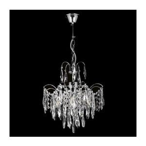 Lustră de cristal pe lanț 4xE27/60W/230V imagine