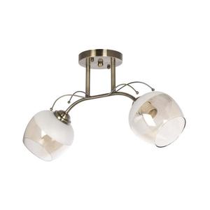 Lustră aplicată 2xE27/60W/230V alamă imagine