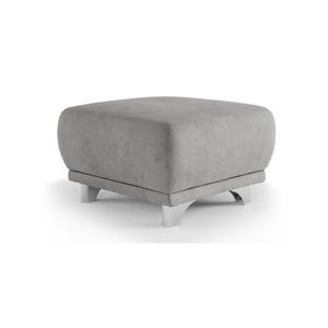 Taburet RIMINI 66x66 cm gri imagine