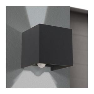 Aplică LED de exteror cu senzor Orion AL 11-1314 CUBE-S LED/13W/230V IP54 antracit imagine