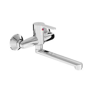 Baterie de lavoar JIKA H3111Z70042301 LYRA 15x26, 1 cm crom lucios imagine