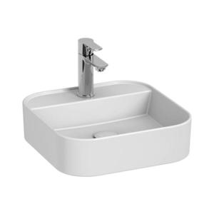 Lavoar pe blat JIKA H8183610001111 ASTRA 40x40 cm ceramică/alb imagine
