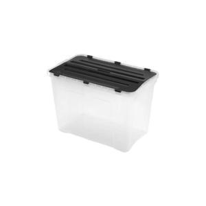 Cutie de depozitare 60 l DRAGON negru/transparent imagine