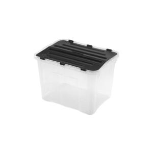 Cutie de depozitare 42 l DRAGON negru/transparent imagine