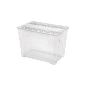 Cutie de depozitare TEX BOX 70 l transparent imagine