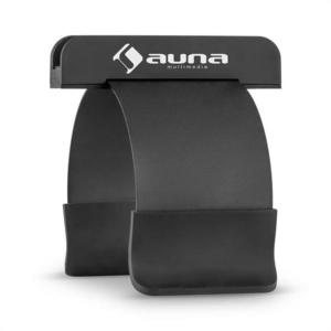 Auna SmartHold, negru, suport pentru tablete și smartphone-uri, metal, cauciuc, flexibil, portabil imagine