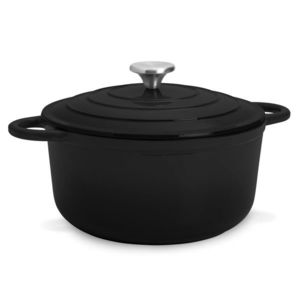 Klarstein Podolica, oala cuptor, 4 l, oala, fonta, emailata, ovala, doua manere imagine