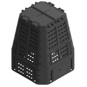Compostor Patrol Multicompo negru, 740 l imagine
