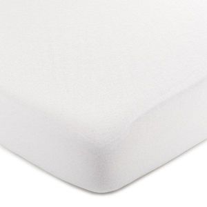 Cearșaf de pat 4Home jersey alb, 90 x 200 cm, alb, 90 x 200 cm imagine