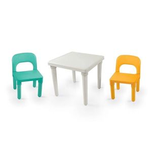 Dolu Set de grădină pentru copii, masă și 2 scaune imagine