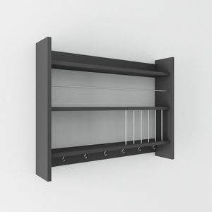 Raft de bucătărie Kolin Antracit, antracit imagine