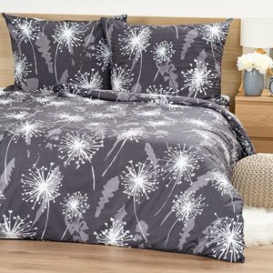 Lenjerie de pat din bumbac 4Home MidnightDandelions , 140 x 220 cm, 70 x 90 cm, 140 x 220 cm, 70 x 90 cm imagine