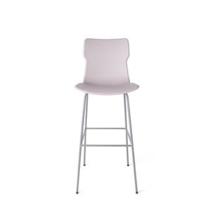 Scaun de bar Duo Stone 48 x 51, 8 x 116 cm, gri deschis imagine