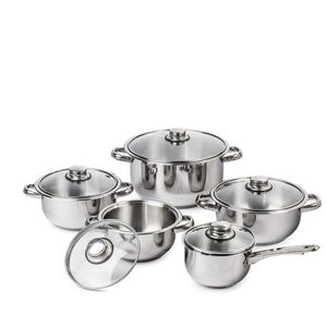 Set de oale din 10 piese 4Home Destiny, capace desticlă imagine