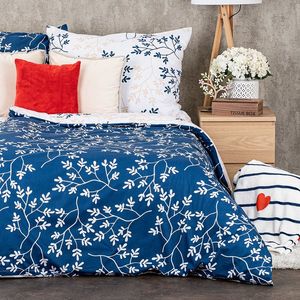 Lenjerie de pat din bumbac 4Home Harmony albastru, 140 x 200 cm, 70 x 90 cm, albastru, 140 x 200 cm, 70 x 90 cm imagine