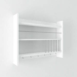 Raft de bucătărie Kolin White, alb imagine
