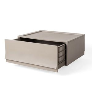 Cutie de depozitare modulară Wave Wood fără roți54, 6 x 43, 4 x 22 cm, maro, Larg - 1 sertar imagine