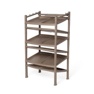 Botnik 6 etaj Brown 52 x 34 x 91 cm, maro imagine