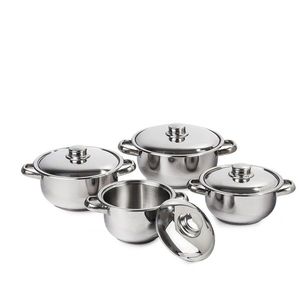 Set de 8 piese de vase 4Home Destiny, capace dinoțel inoxidabil imagine