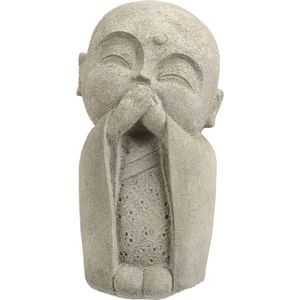 Decorațiune de grădină Buddha nu vorbește, 14, 5 x27 x 13 cm, poliresină imagine