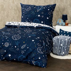 Lenjerie de pat din bumbac 4Home In Space, 140 x200 cm, 70 x 90 cm imagine