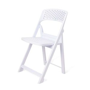 Scaun pliant Carrara 43 x 46 x 76 cm, alb imagine