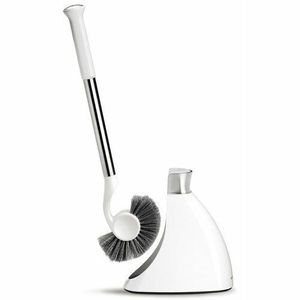 Perie de toaletă Simplehuman, alb, alb imagine