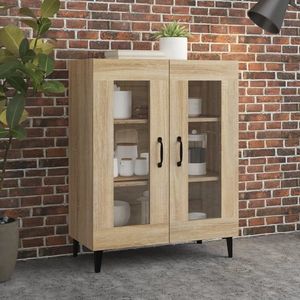 vidaXL Dulap, stejar sonoma, 69, 5x34x90 cm, lemn compozit imagine