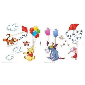Autocolante geam Winnie the Pooh | 2 colite de 30 x 30 cm imagine