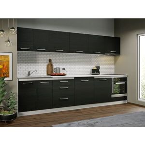 Set Mobila Bucatarie Mina 320 Alb/Ferrara C153 imagine