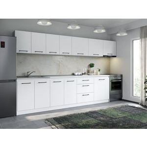 Set Mobila Bucatarie Mina Pure 340 Alb C159 imagine
