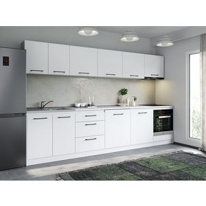 Set Mobila Bucatarie Mina Pure 320 Alb C158 imagine
