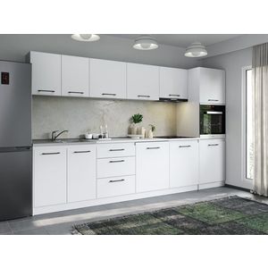 Set Mobila Bucatarie Mina Pure 320 Alb C157 imagine