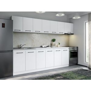 Set Mobila Bucatarie Mina Pure 300 Alb C156 imagine