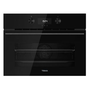Cuptor compact incorporabil Teka HLC 8440 C FBK combi-microunde 40 litri 11 functii HydroClean full black imagine