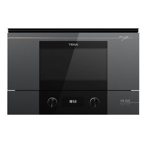 Cuptor cu microunde incorporabil Teka ML 82-VGoghBIS L 22 litri 3 functii baza ceramica interior inox balamale stanga gri inchis editie speciala Van Gogh imagine