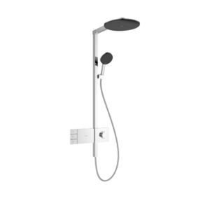 Coloana de dus Hansgrohe Raindance Alive S 300 2jet EcoSmart cu baterie termostatata ShowerSelect Comfort crom imagine