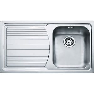 Chiuveta bucatarie Franke Logica Line LLX 611-L picurator stanga 860x500mm inox lucios imagine