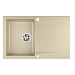 Chiuveta bucatarie Teka Clivo 45 B-TQ 790x495mm tegranit Topasbeige imagine