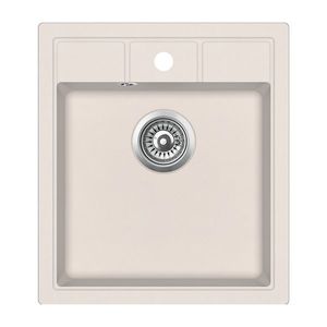 Chiuveta bucatarie Teka Estella 45 S-TQ 1B 460x515mm tegranit Topasbeige imagine