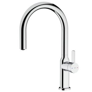 Baterie bucatarie Teka Oval 9381 dus extractibil crom imagine