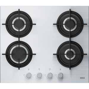 Plita gaz incorporabila Franke Crystal Steel Pro FHCR 604 4G HE XA C cu 4 arzatoare 593x513cm Inox Easy Clean imagine