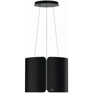 Hota suspendata Franke Smart FSMS F42 BK MATT 580 m3/h diametru 42cm Matte Black imagine