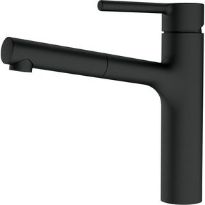 Baterie bucatarie Franke Centro cu pipa extractibila matte black imagine