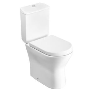 Set vas WC pe pardoseala Roca Nexo 68 cu rezervor alimentare inferioara si capac inchidere lenta imagine