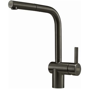 Baterie bucatarie Franke Atlas Neo inox cu pipa extractibila Anthracite imagine