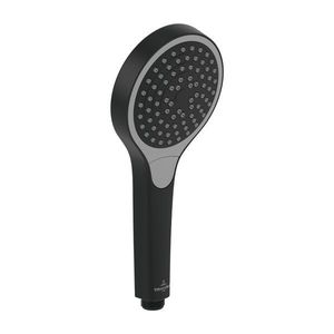 Para de dus Villeroy & Boch Verve cu 3 tipuri de jet negru mat imagine