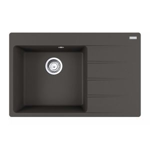 Chiuveta bucatarie Franke Centro CNG 611/211-78 DR picurator dreapta 78x50cm fragranite Slate Grey imagine