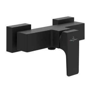 Baterie dus Villeroy & Boch Architectura Square negru mat imagine