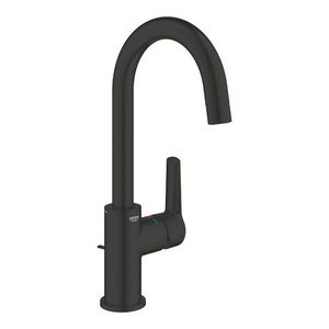 Baterie lavoar Grohe Start L cu pipa pivotanta ventil pop-up matte black imagine
